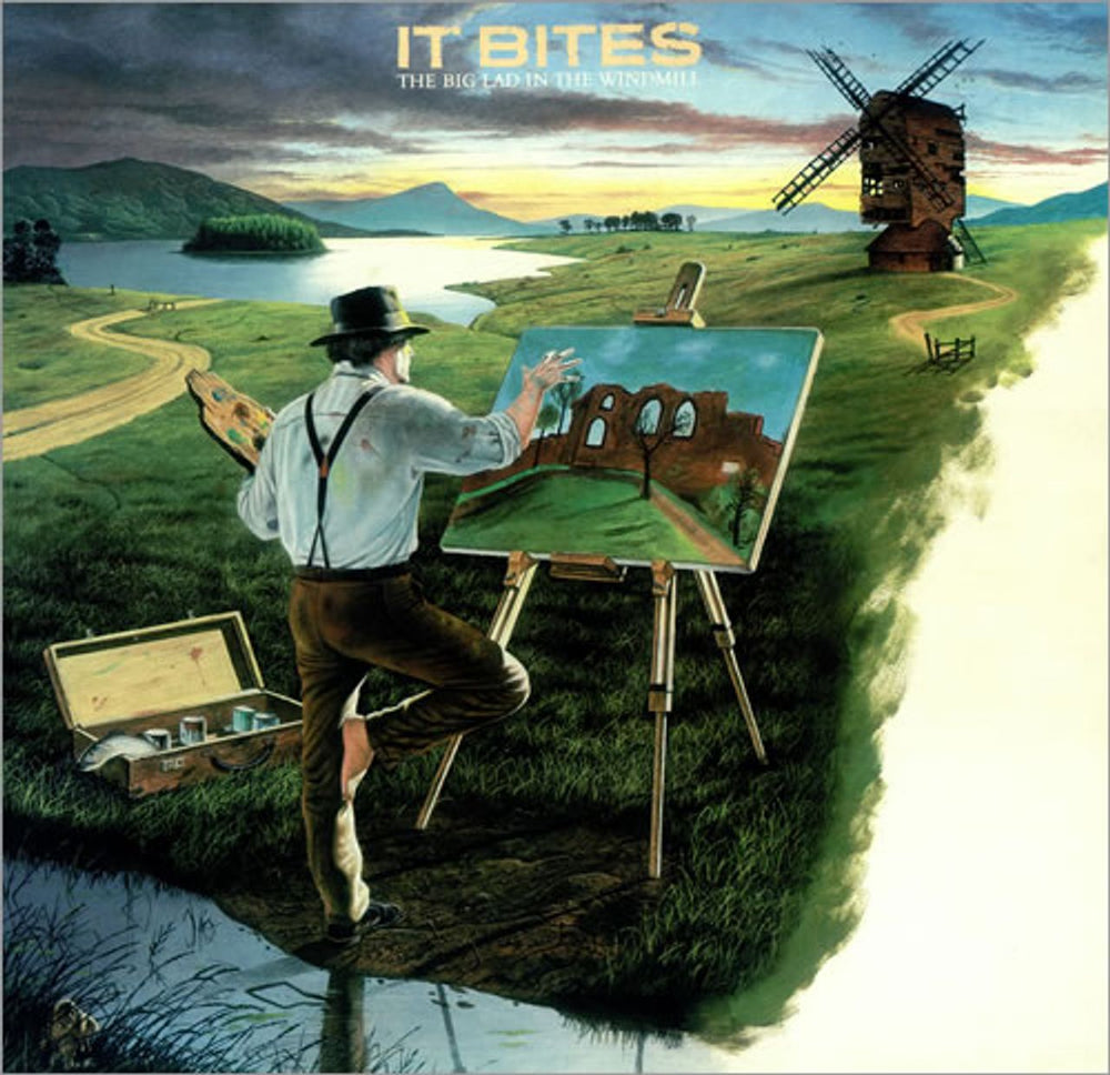 It Bites The Big Lad In The Windmill UK vinyl LP album (LP record) V2378