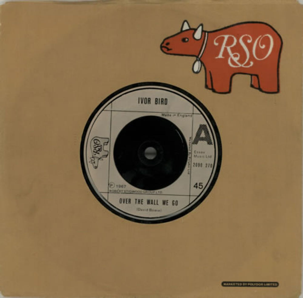 Ivor Bird Over The Wall We Go UK 7" vinyl single (7 inch record / 45) 2090270