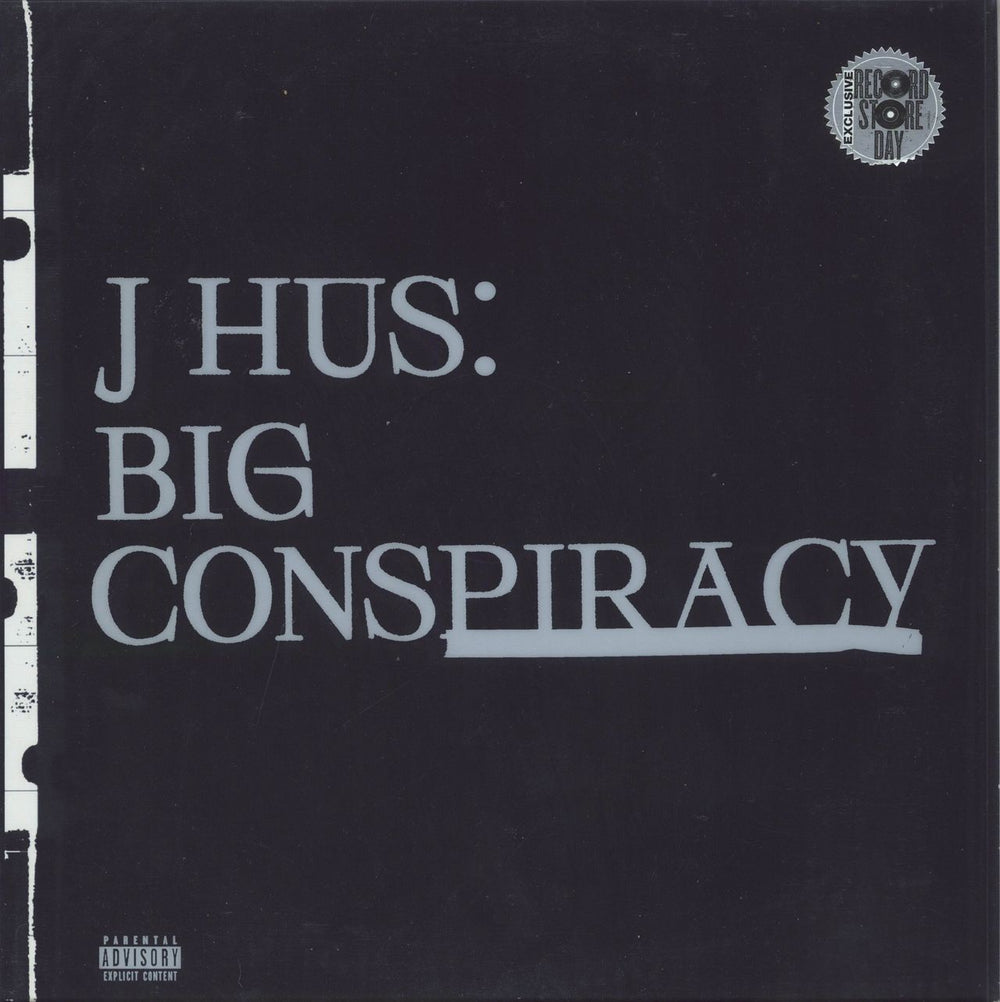 J Hus Big Conspiracy - RSD - Black & White UK 2-LP vinyl record set (Double LP Album) 19439733471