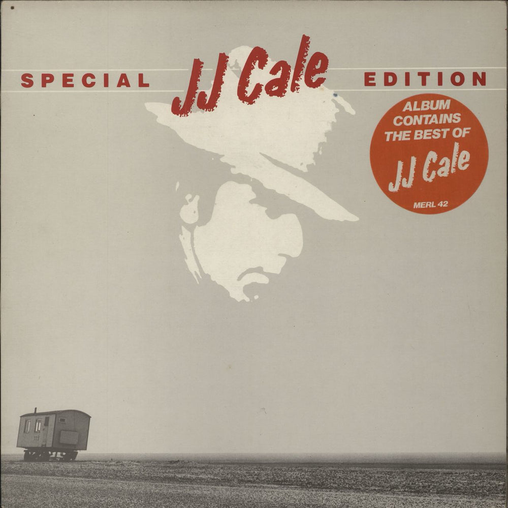 J.J. Cale Special Edition - Hype Stickered Sleeve UK vinyl LP album (LP record) MERL42