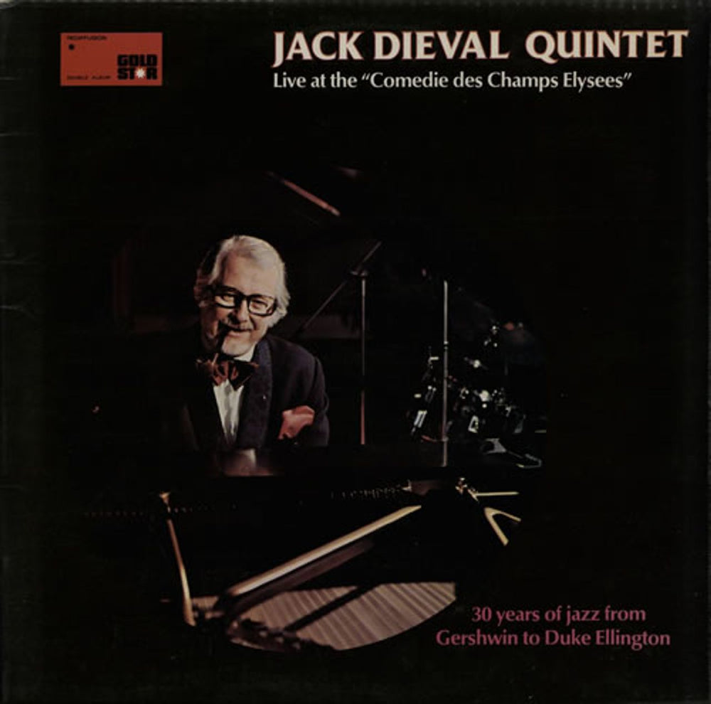 Jack Dieval Live At The Comedie Des Champs Elysees UK 2-LP vinyl record set (Double LP Album) GSD502