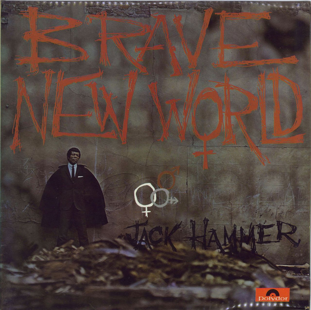 Jack Hammer Brave New World UK vinyl LP album (LP record) 582001