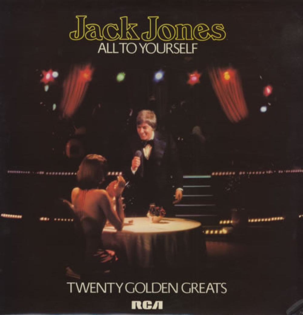 Jack Jones All To Yourself UK vinyl LP album (LP record) TVL2