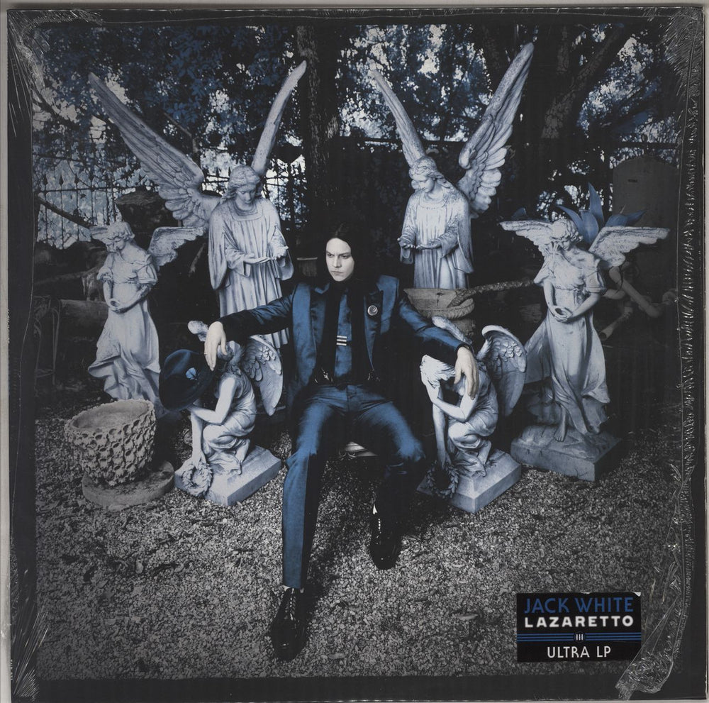 Jack White Lazaretto - Ultra Edition - Opened shrink US vinyl LP album (LP record) TMR-271