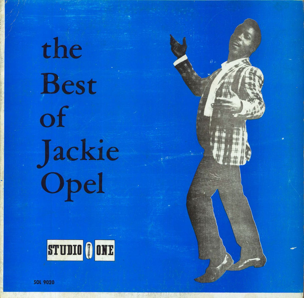 Jackie Opel The Best Of Jackie Opel Jamaican vinyl LP album (LP record) SOL9020