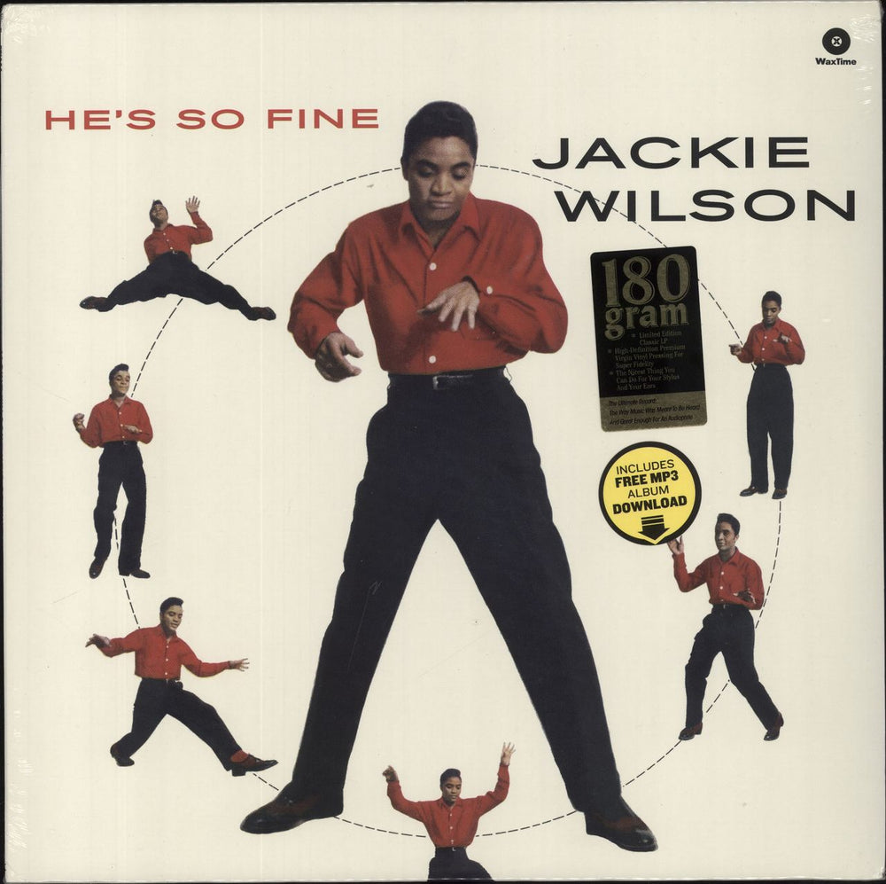 Jackie Wilson He's So Fine - 180gm - Sealed UK vinyl LP album (LP record) 771964