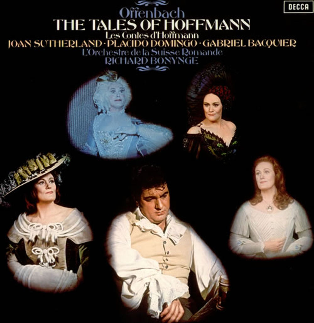 Jacques Offenbach The Tales of Hoffmann UK 3-LP vinyl record set (Triple LP Album) SET545-7