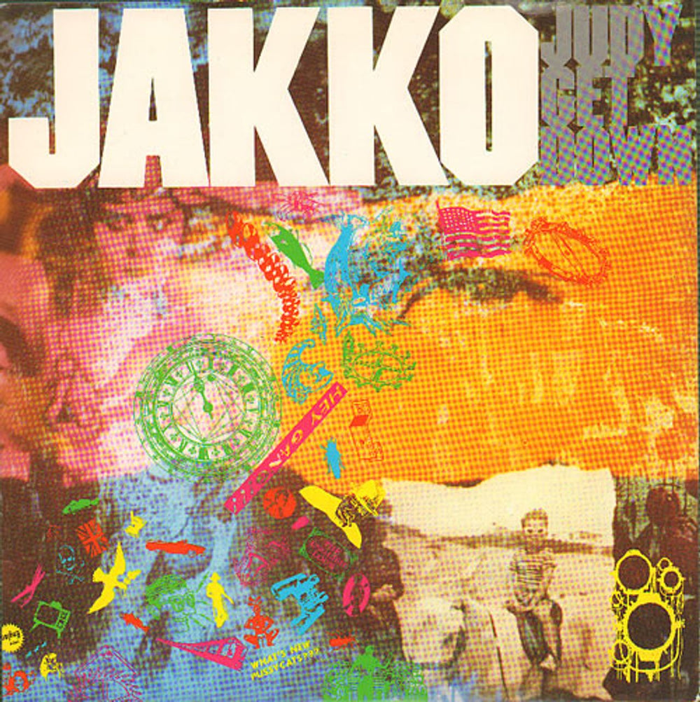 Jakko Judy Get Down UK 7" vinyl single (7 inch record / 45) MDM11