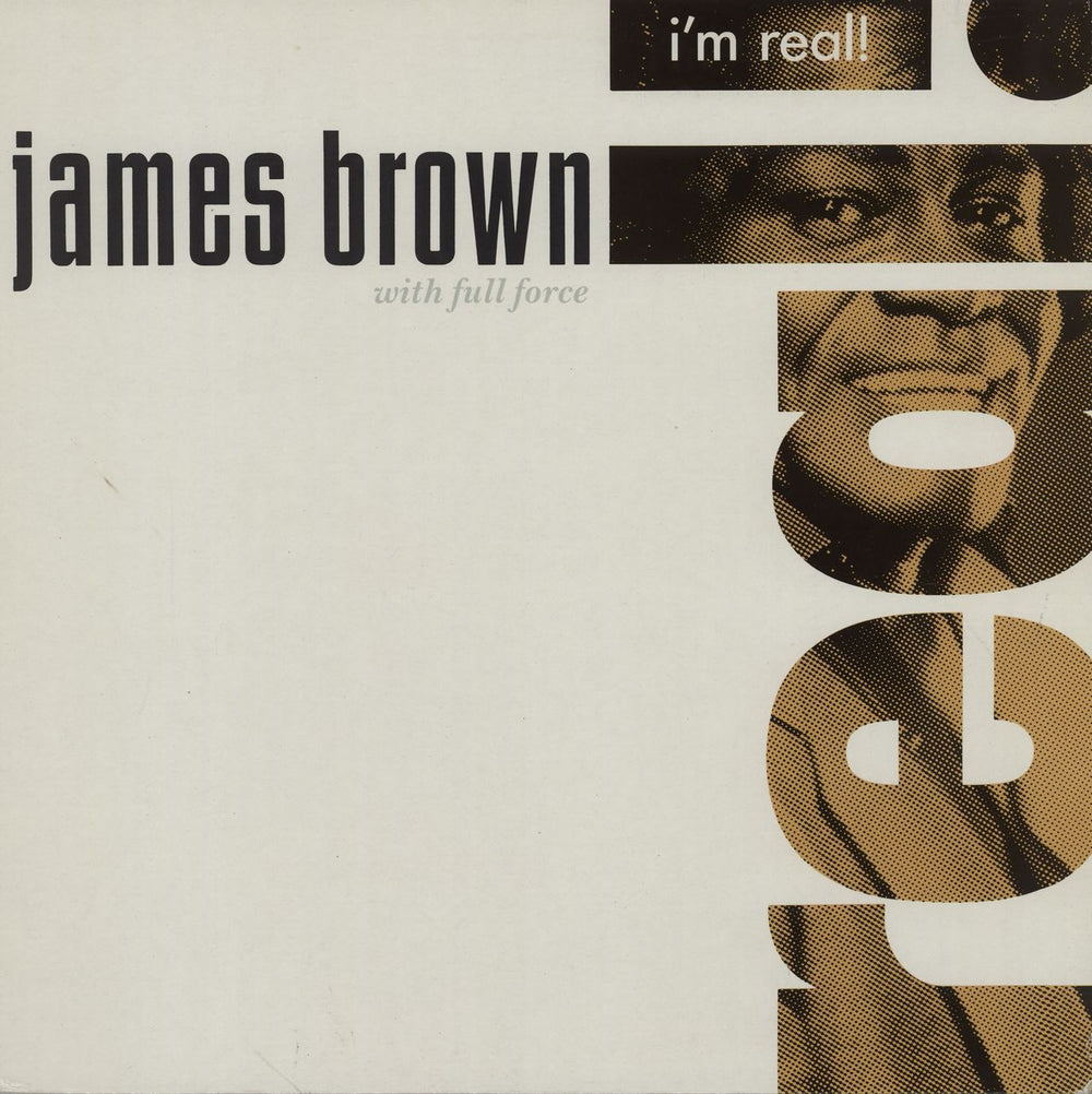 James Brown I'm Real Dutch vinyl LP album (LP record) 834755-1