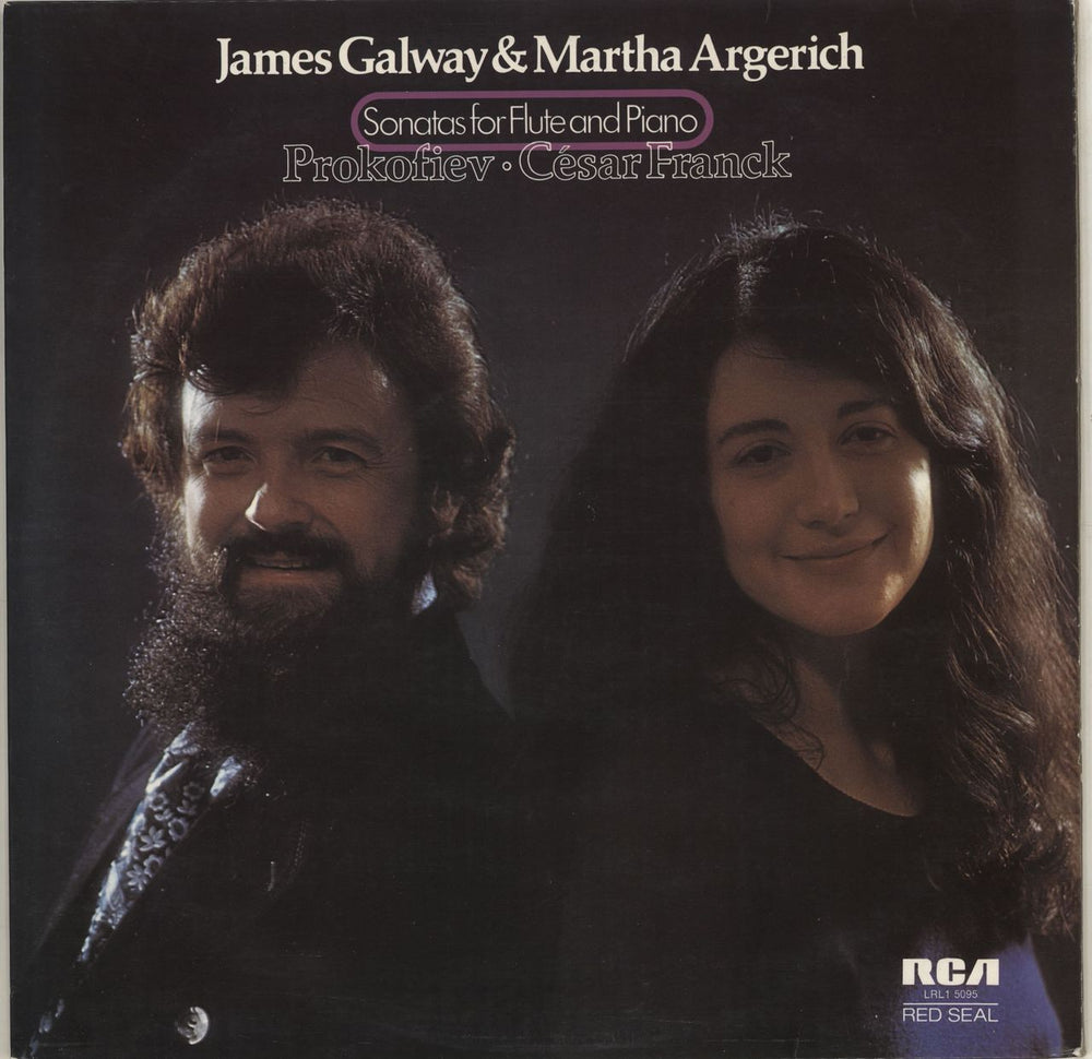 James Galway Prokofiev/ Franck: Sonatas For Flute And Piano UK vinyl LP album (LP record) LRL15095