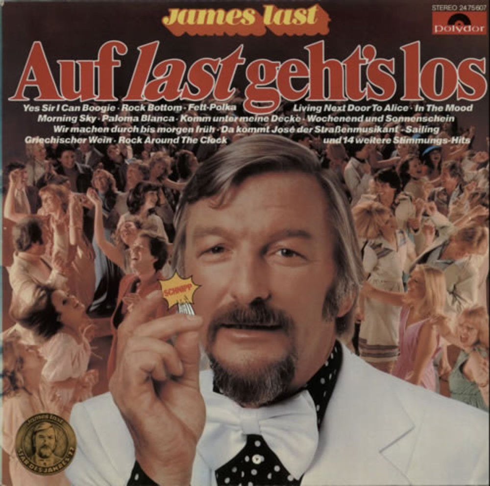 James Last Auf Last Geht's Los German vinyl LP album (LP record) 2475607