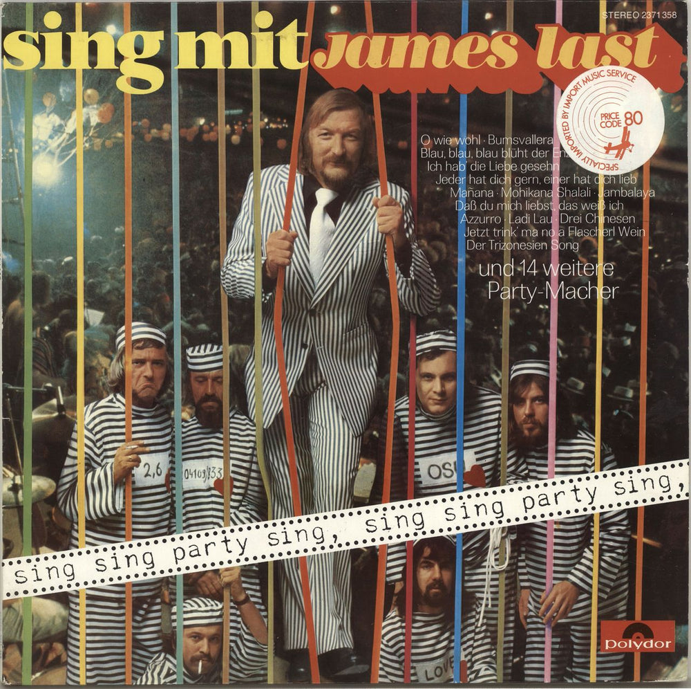 James Last Sing Mit James Last German vinyl LP album (LP record) 2371358