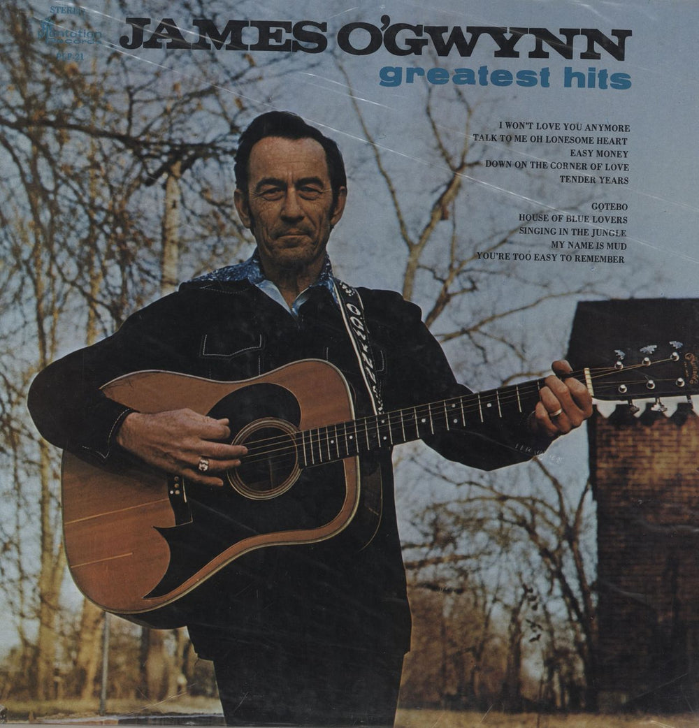 James O'Gwynn Greatest Hits US vinyl LP album (LP record) PLP-21