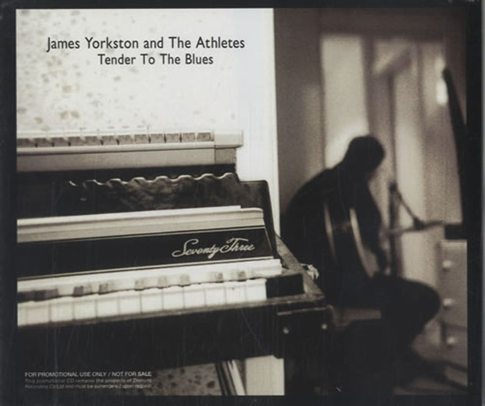 James Yorkston and The Athletes Tender To The Blues UK Promo CD single (CD5 / 5") RUG145CDP