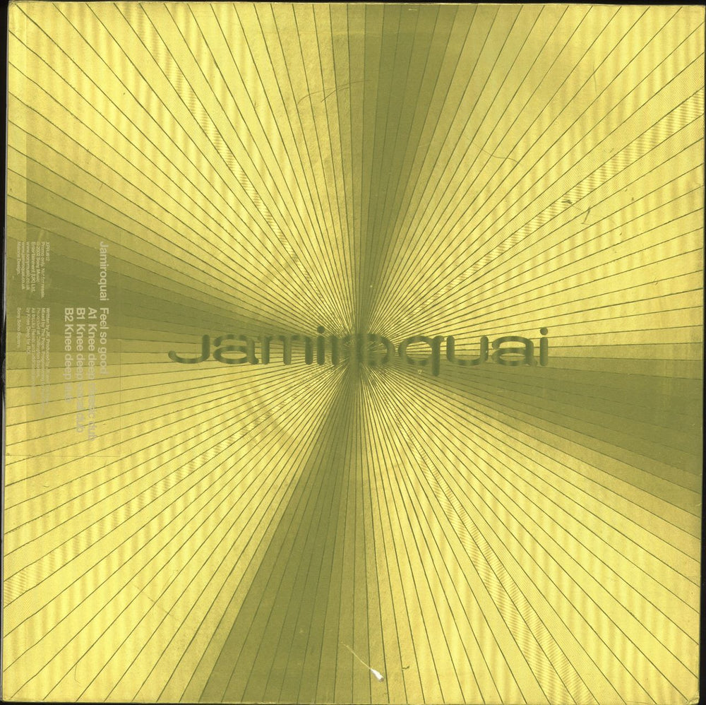 Jamiroquai Feel So Good - The Mixes UK Promo 12" vinyl single (12 inch record / Maxi-single)