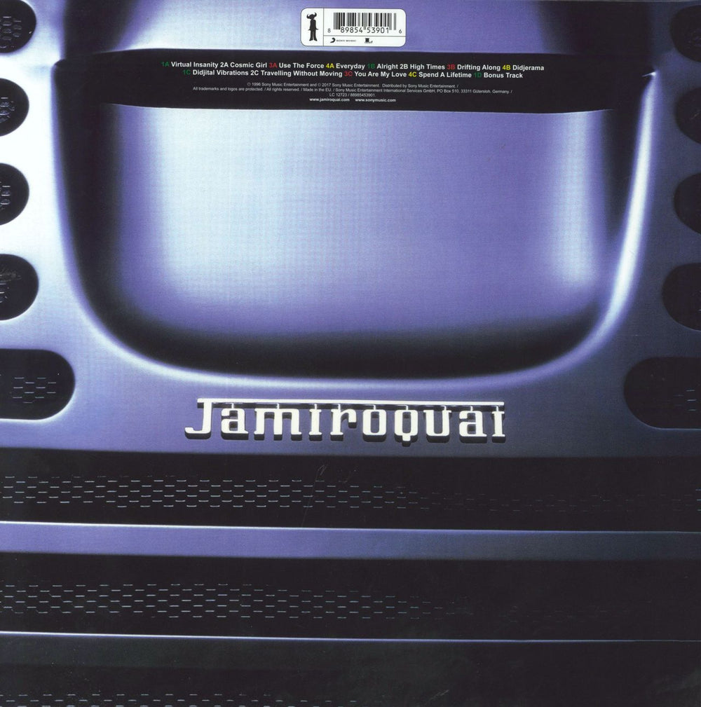 Jamiroquai Travelling Without Moving - 180gram UK 2-LP vinyl record set (Double LP Album)