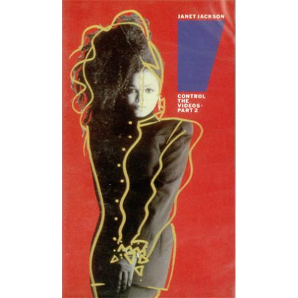 Janet Jackson Control - The Videos Part 2 UK video (VHS or PAL or NTSC) AMV854