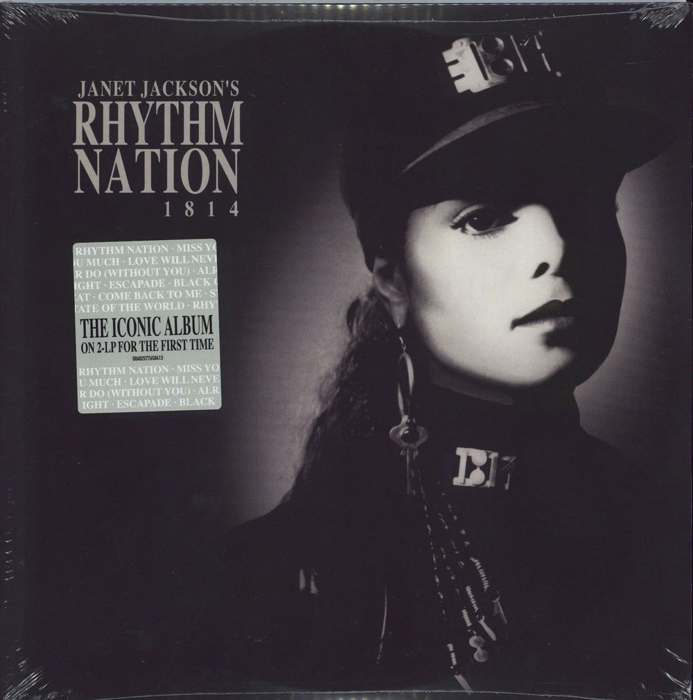 Janet Jackson Rhythm Nation 1814 - Sealed UK 2-LP vinyl record set (Double LP Album) 00602577650413