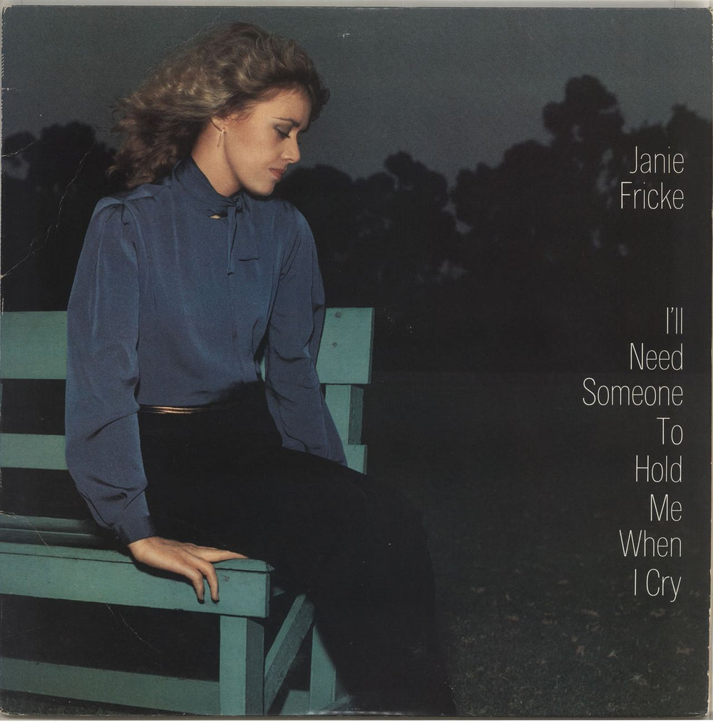 Janie Fricke I'll Need Someone To Hold Me When I Cry US vinyl LP album (LP record) JC36820