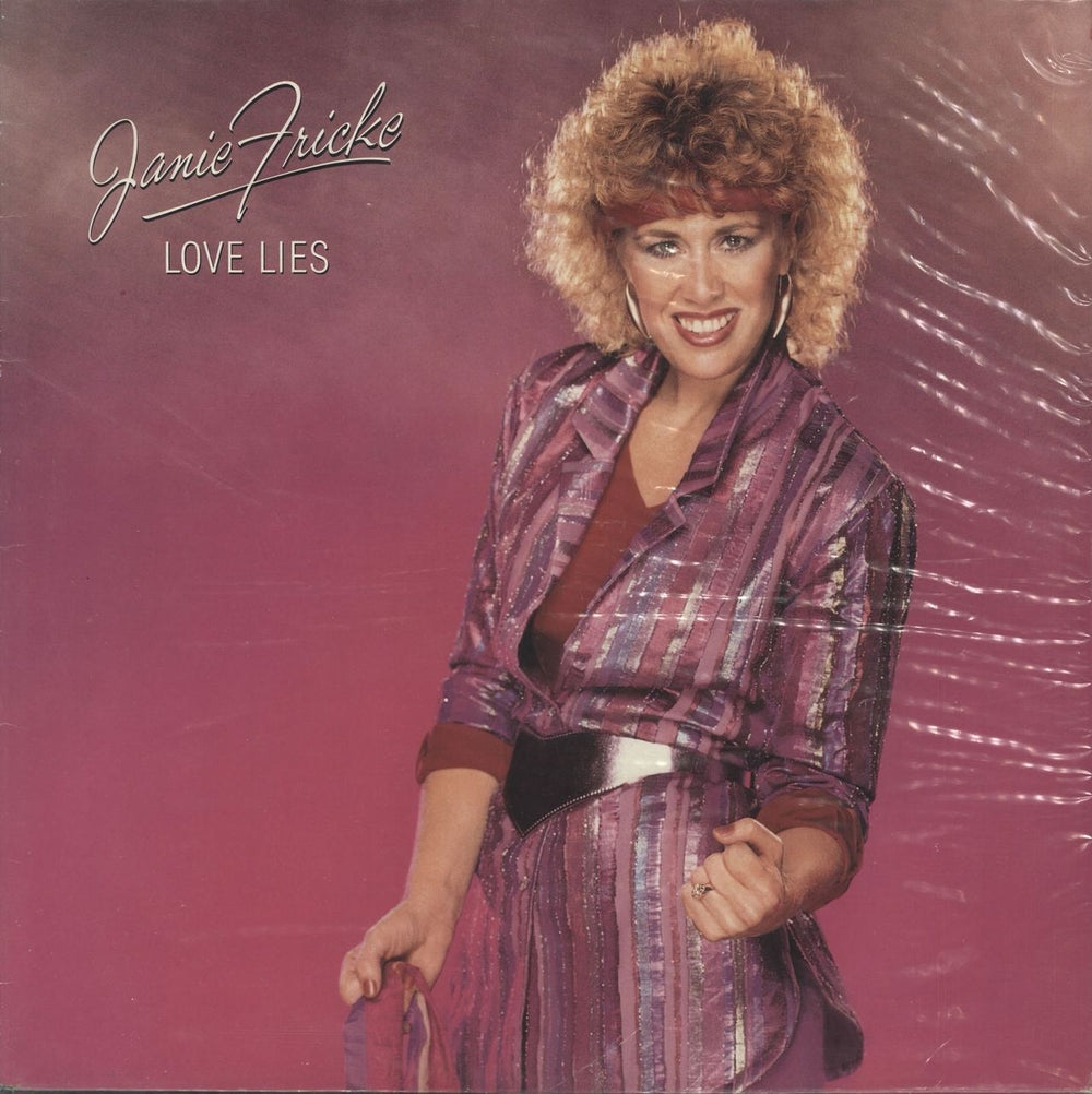 Janie Fricke Love Lies UK vinyl LP album (LP record) 25551