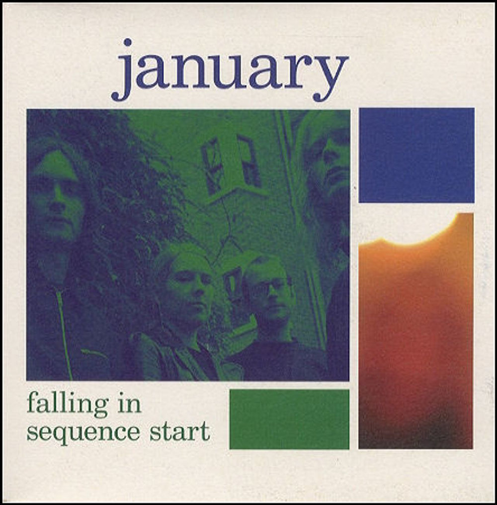 January Falling In/Sequence Start UK 7" vinyl single (7 inch record / 45) MC5045S