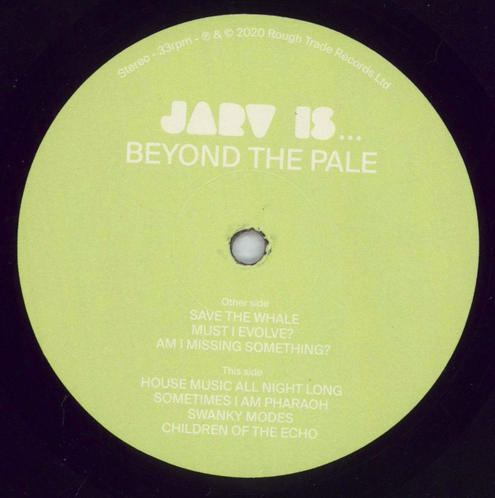 Jarv Is Beyond The Pale UK vinyl LP album (LP record) 5A5LPBE827810