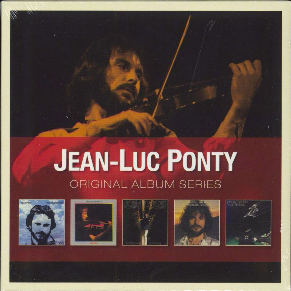 Jean-Luc Ponty Original Album Series - Sealed UK 5-CD album set 8122-796920-0