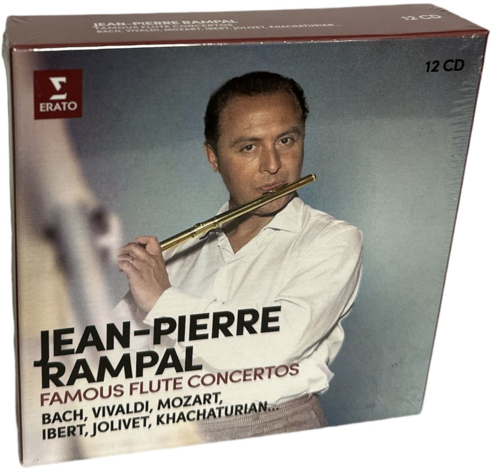 Jean-Pierre Rampal Famous Flute Concertos - Sealed German CD Album Box Set 5054197605000