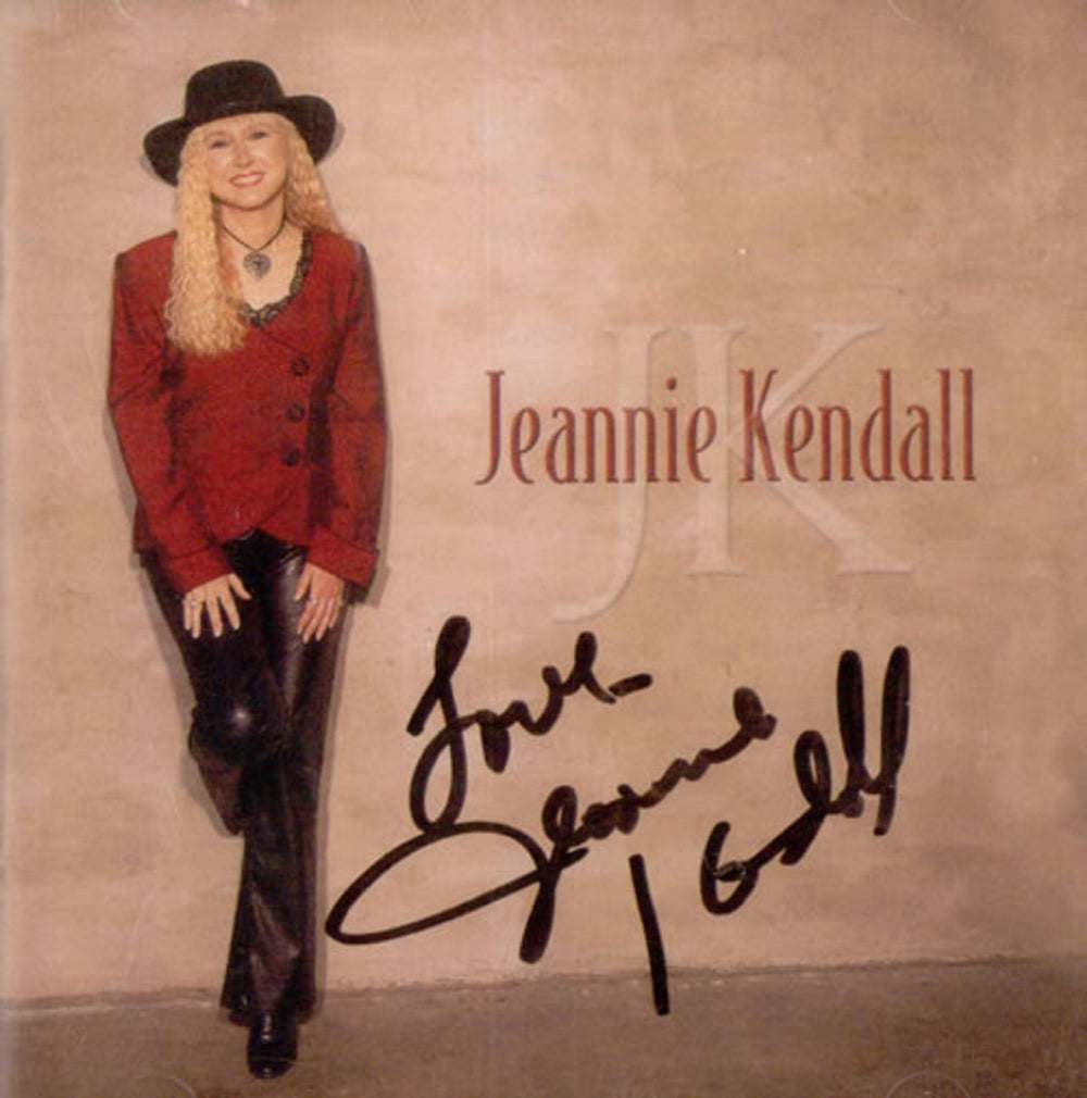 Jeannie Kendall Jeannie Kendall - Autographed US CD album (CDLP) 11661-0401-2