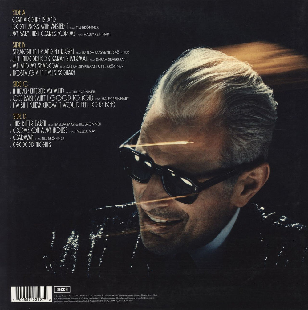 Jeff Goldblum The Capitol Studios Sessions UK 2-LP vinyl record set (Double LP Album)