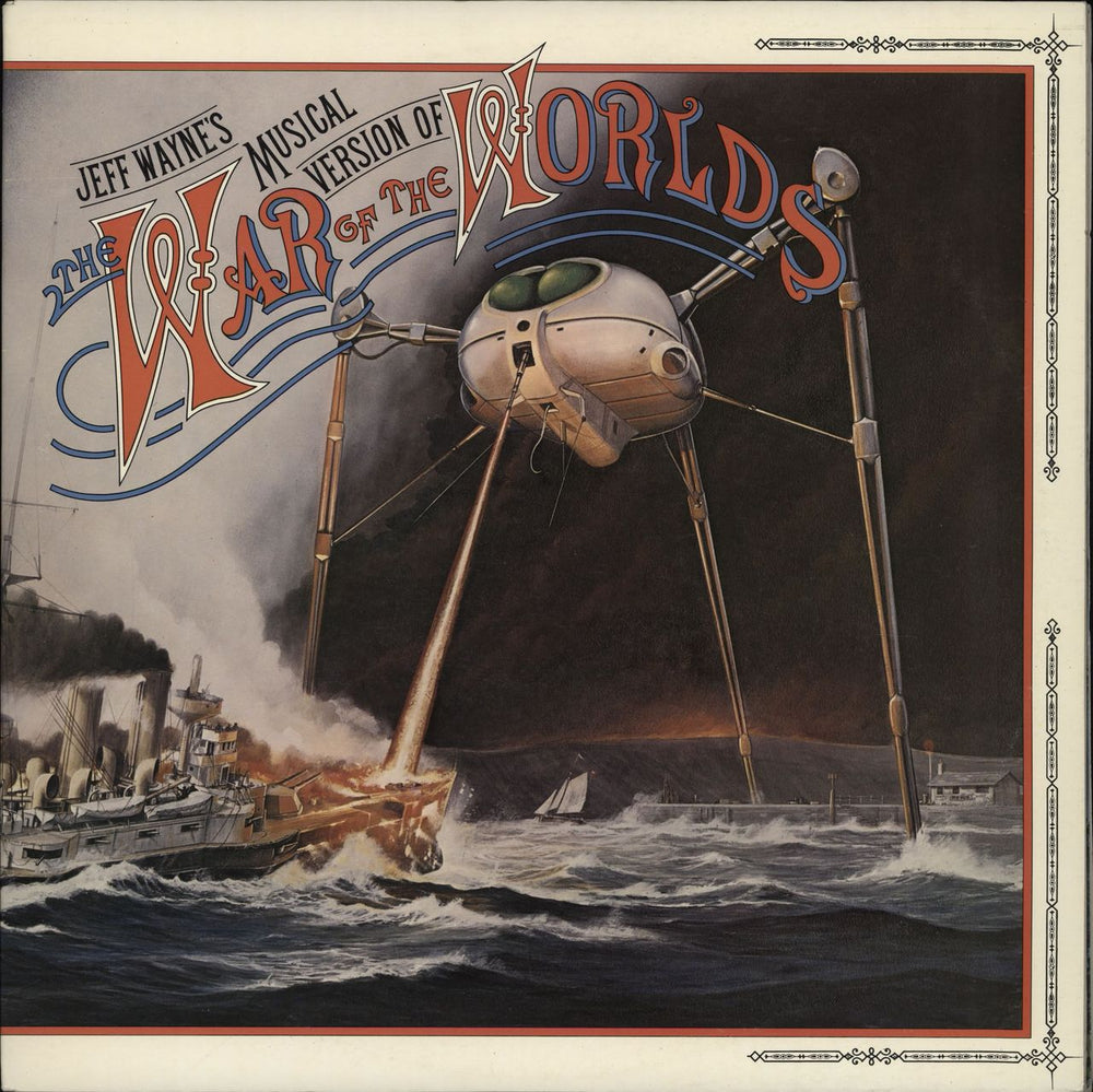 Jeff Wayne The War Of The Worlds Dutch 2-LP vinyl record set (Double LP Album) 96000