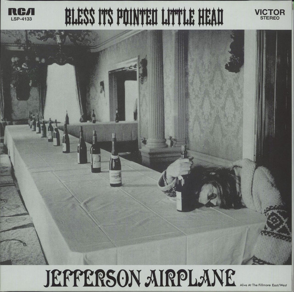 Jefferson Airplane Bless Its Little Pointed Head UK vinyl LP album (LP record) LSP-4133