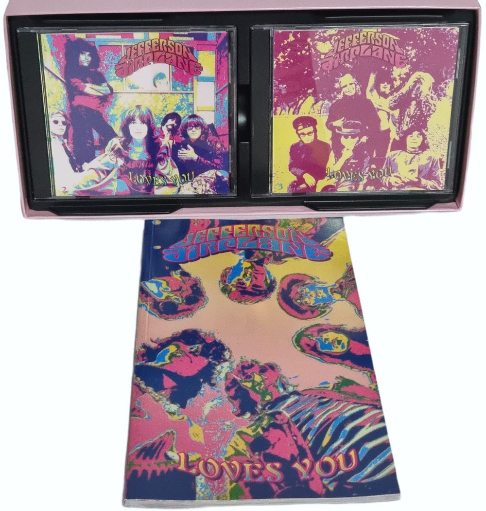 Jefferson Airplane Loves You US CD Album Box Set JEFDXLO566848