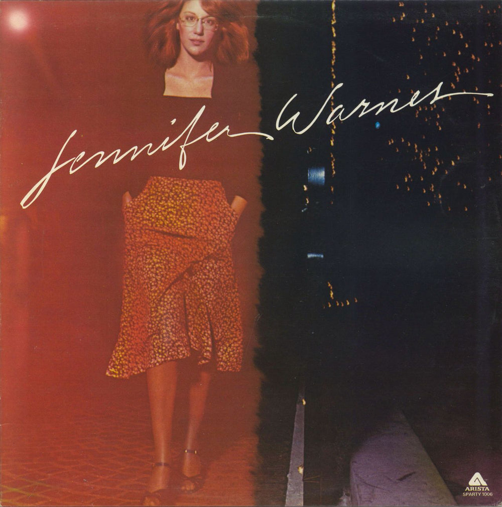 Jennifer Warnes Jennifer Warnes UK vinyl LP album (LP record) SPARTY1006