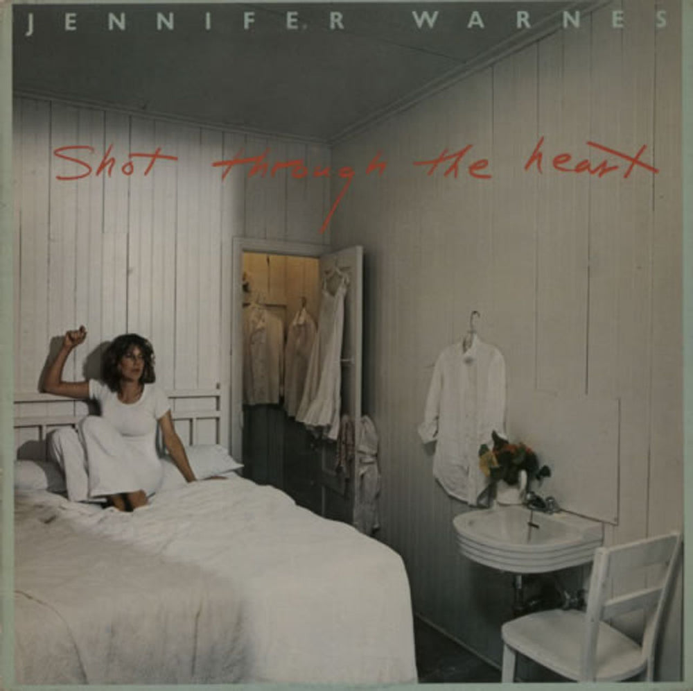 Jennifer Warnes Shot Through The Heart UK vinyl LP album (LP record) SPART1097