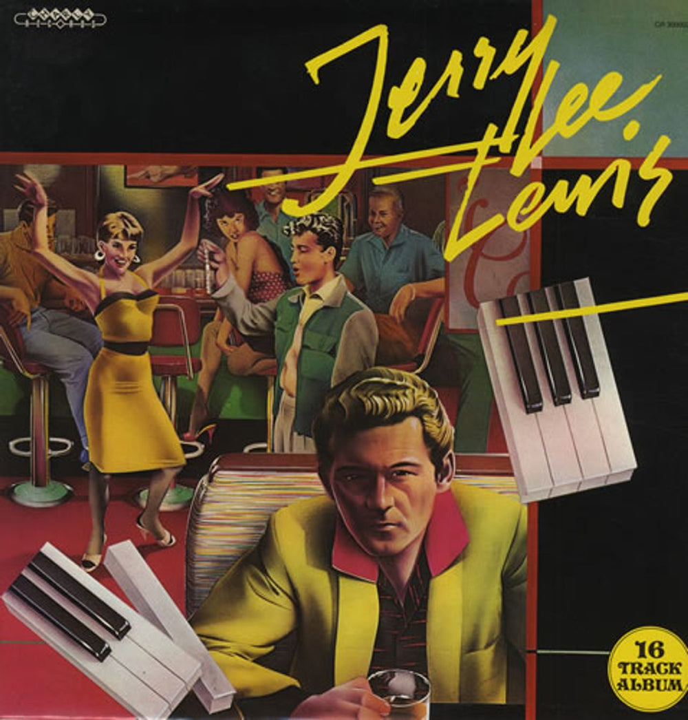 Jerry Lee Lewis And His Pumping Piano UK vinyl LP album (LP record) CR300002