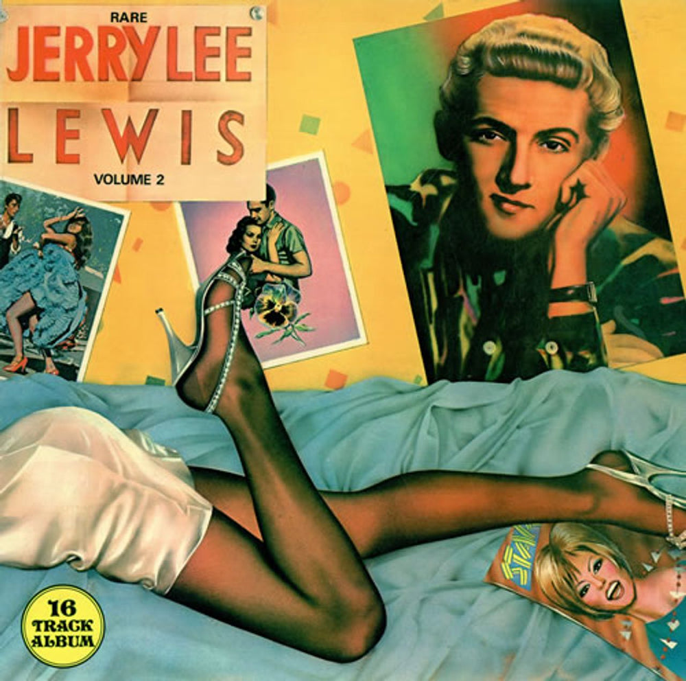 Jerry Lee Lewis Rare Jerry Lee Lewis Volume 2 UK vinyl LP album (LP record) CR30007