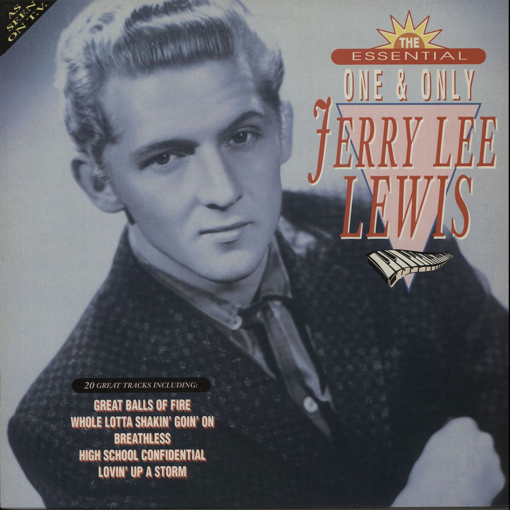 Jerry Lee Lewis The Essential One & Only Jerry Lee Lewis UK vinyl LP album (LP record) MODEM1043