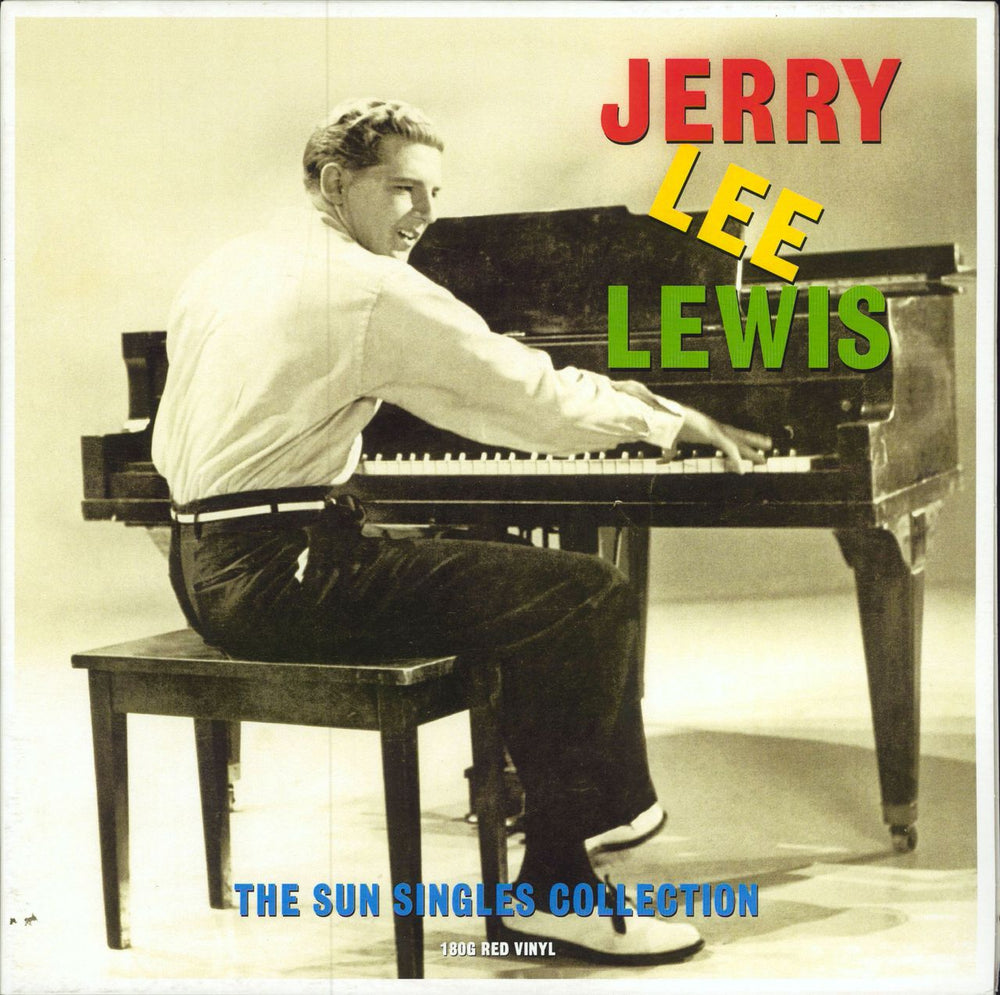 Jerry Lee Lewis The Sun Singles Collection - Red Vinyl US vinyl LP album (LP record) NOTLP235