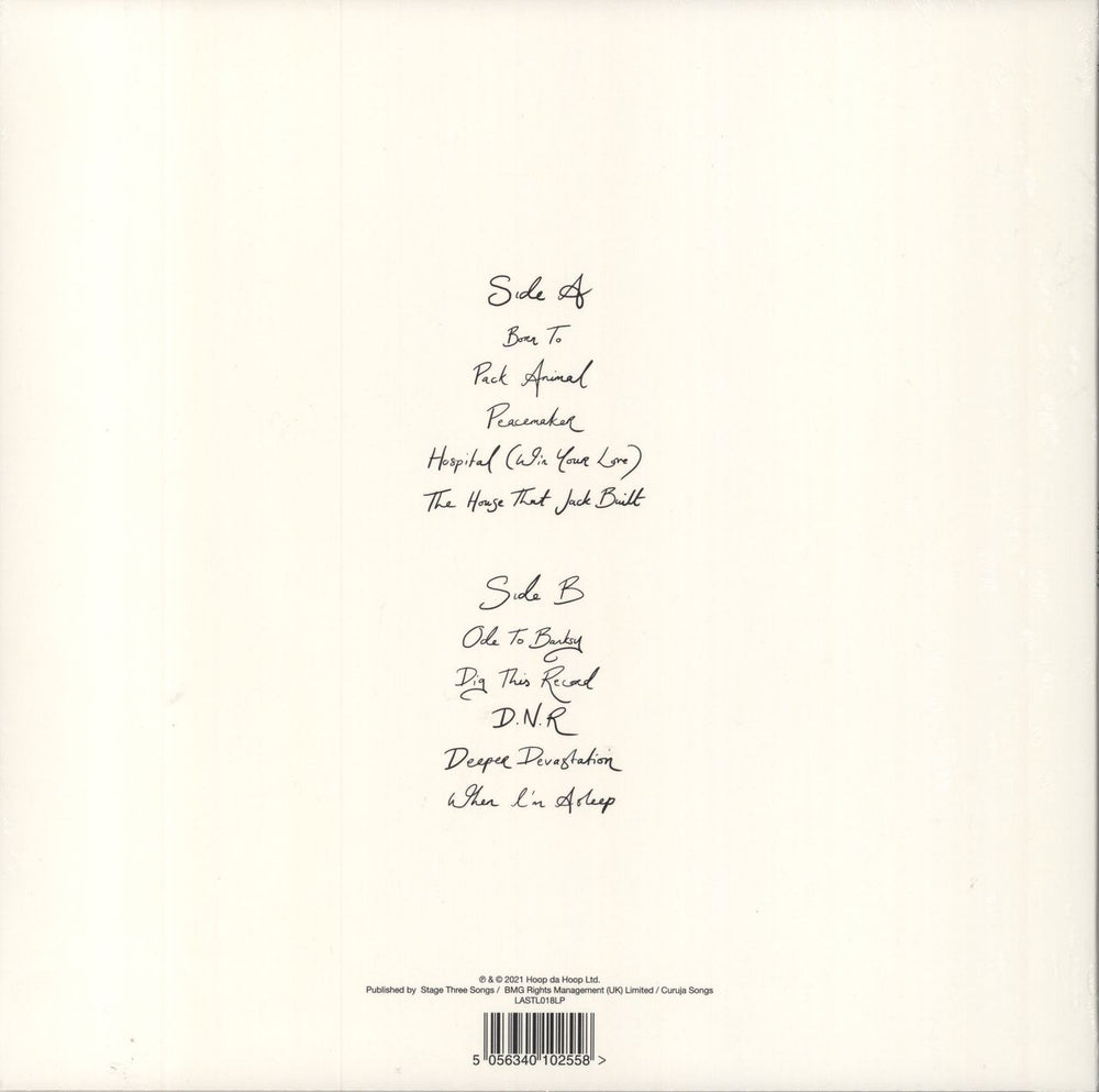 Jesca Hoop The Deconstruction of Jack's House - White Vinyl UK vinyl LP album (LP record)