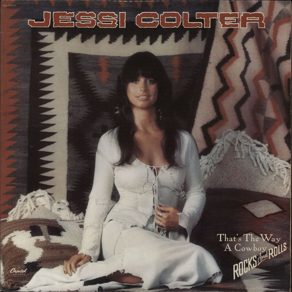 Jessi Colter That's The Way A Cowboy Rocks And Rolls US vinyl LP album (LP record) ST-11863