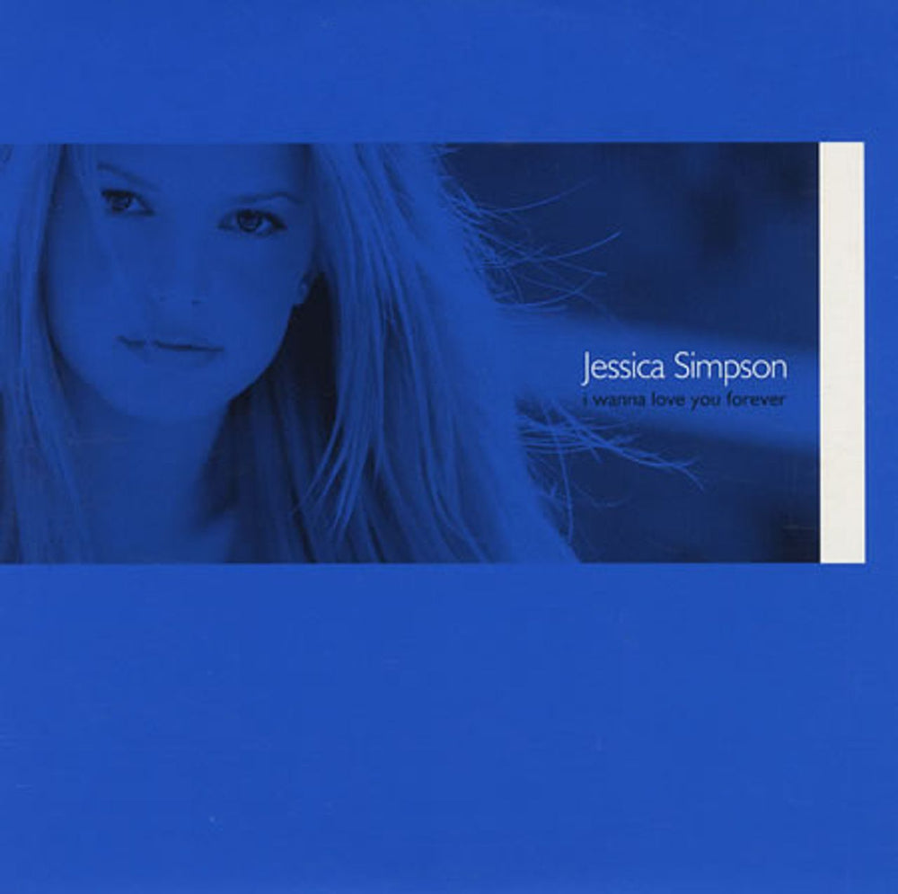 Jessica Simpson I Wanna Love You Forever UK Promo CD single (CD5 / 5") XPCD1250