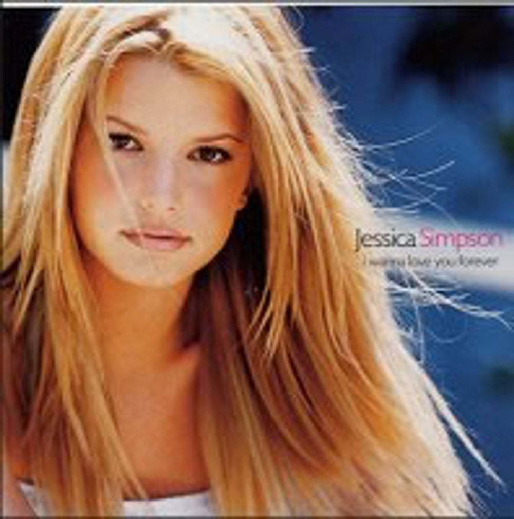 Jessica Simpson I Wanna Love You Forever US Promo CD single (CD5 / 5") CSK42539