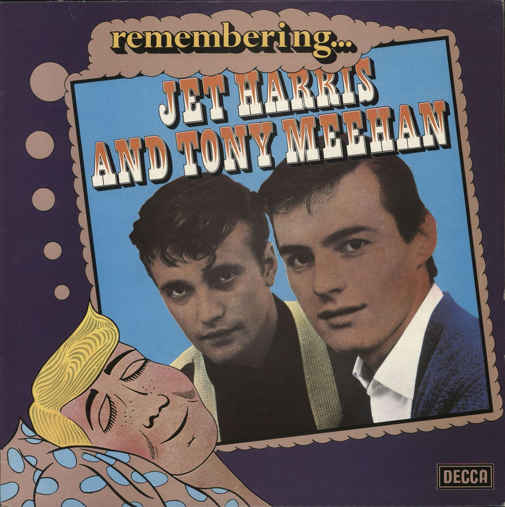 Jet Harris & Tony Meehan Remembering... UK vinyl LP album (LP record) REM1