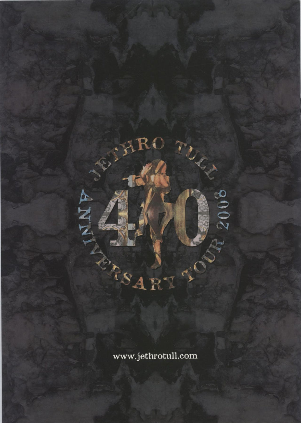 Jethro Tull 40th Anniversary Tour UK tour programme TULTRTH785050