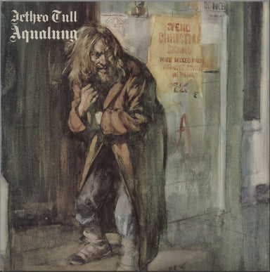 Jethro Tull Aqualung - 4th UK vinyl LP album (LP record) CHR1044