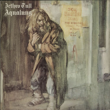 Jethro Tull Aqualung - 6th + Insert UK vinyl LP album (LP record) CHR1044