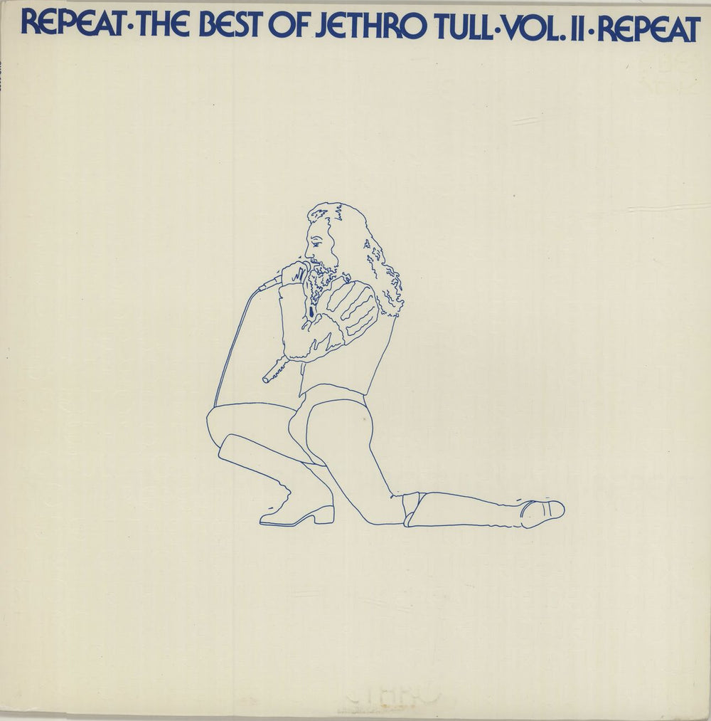 Jethro Tull Repeat - The Best Of Jethro Tull Vol. II - 1st UK vinyl LP album (LP record) CHR1135