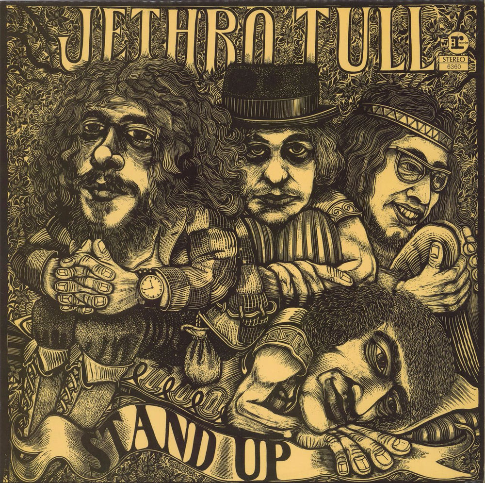 Jethro Tull Stand Up Australian vinyl LP album (LP record) RS6360