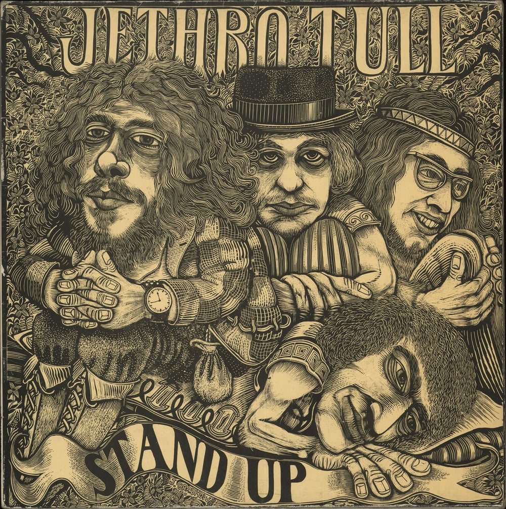 Jethro Tull Stand Up - Blue Label - Pop-Up Sleeve -Ex UK vinyl LP album (LP record) CHR1042